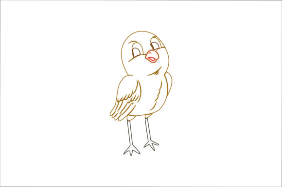 Animal Nightingale Cartoon Color Line: A Designer's Versatile Asset