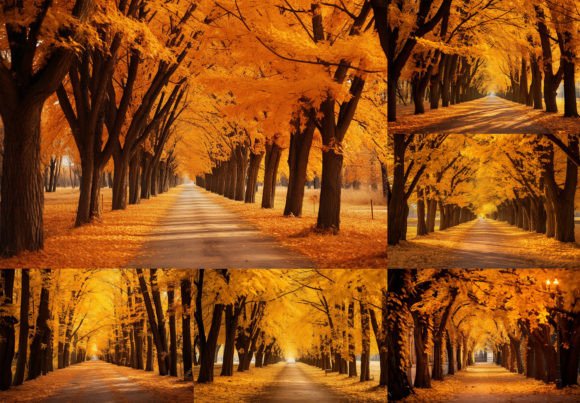 Autumn Alley: A Golden Display Font for Warm Branding
