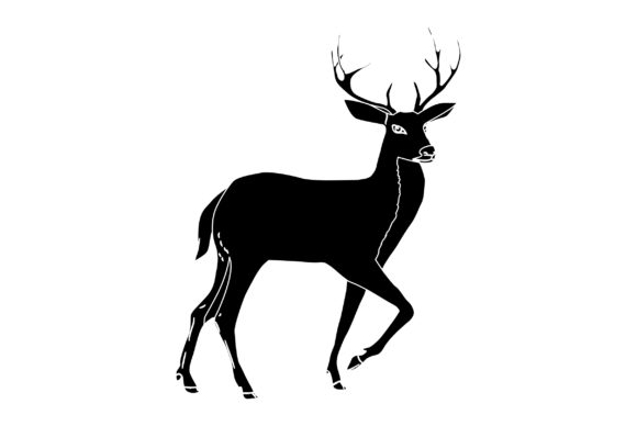 Deer Vector Design Solid Color: A Clean, Versatile Asset for Modern Creators