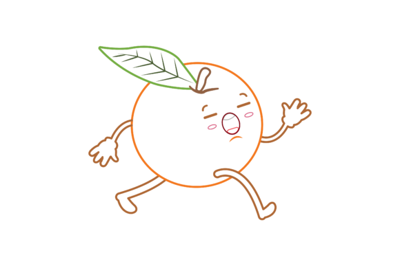 Kawaii Cute Peach Fruit Color Line: A Designer's Asset Guide