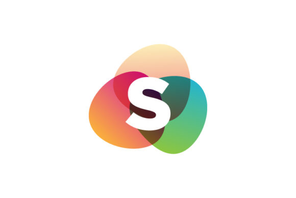 Mastering the Letter S Retro Color Logo Template Vecto