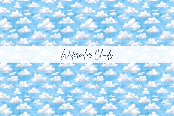 Watercolour Clouds Seamless Pattern Tile: A Designer's Guide
